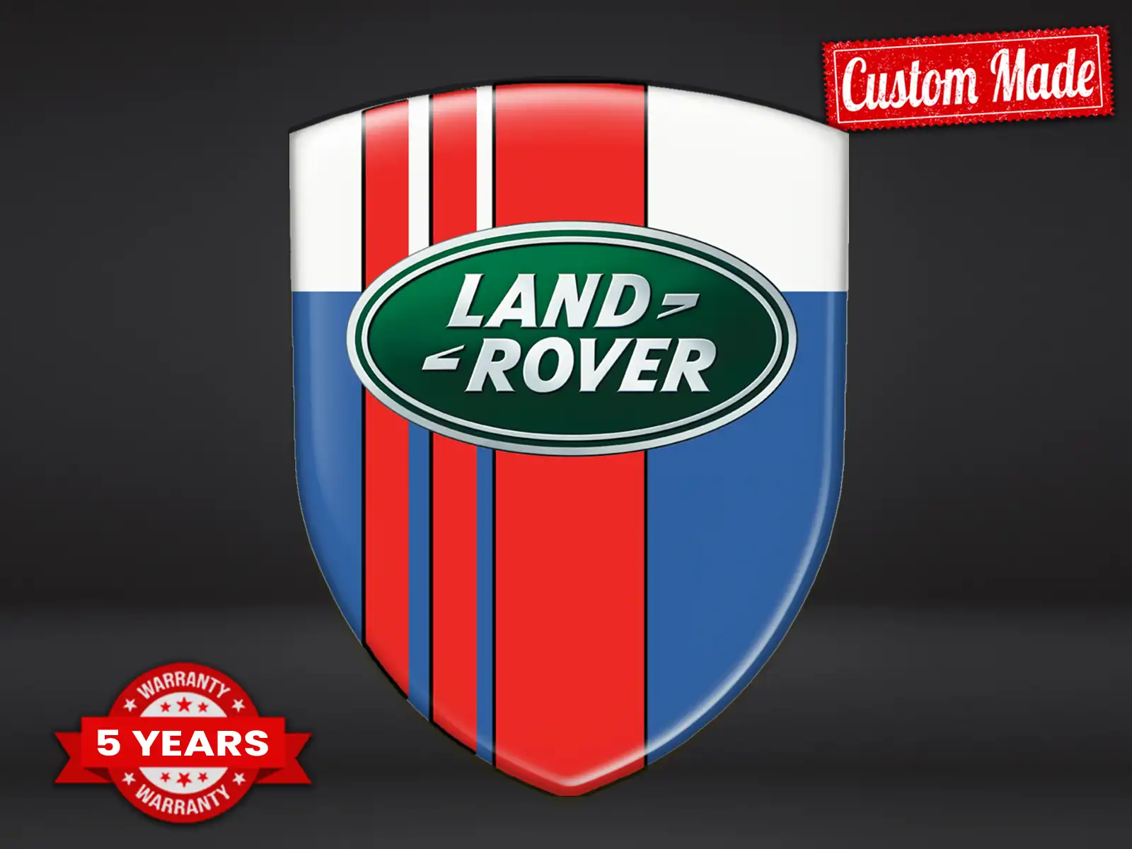 Land Rover Heckscheibenaufkleber Exklusiv Minimal Anpassbar